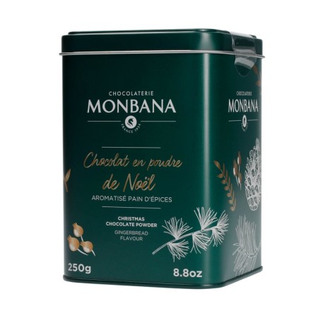 Monbana Christmas Chocolate Powder - reklamowa Świąteczna czekolada w proszku 250g.jpg