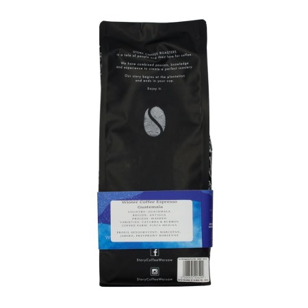 Kawa reklamowa Story Coffee - Winter Espresso Gwatemala Finca Medina 1kg  tyl.jpg