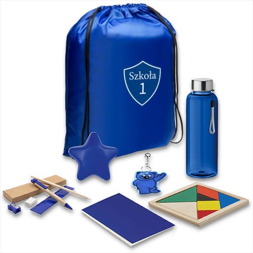 Przejdź do produktu Pakiet dla pierwszoklasisty granatowy - przykład