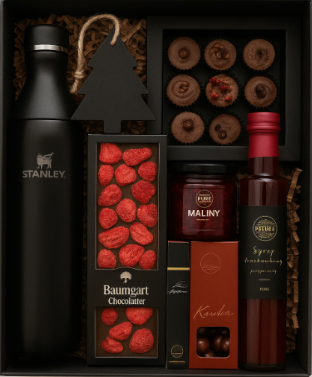 Przejdź do produktu Zestaw świąteczny "Czerwony Premium"