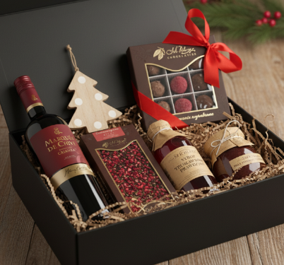 Przejdź do produktu Zestaw prezentowy "Wino & Truskawka"