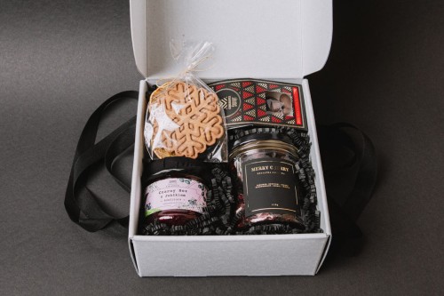 Przejdź do produktu Zestaw prezentowy Czarny "Płatek śniegu"