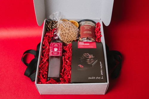 Przejdź do produktu Zestaw prezentowy Czerwony "Czekolada"