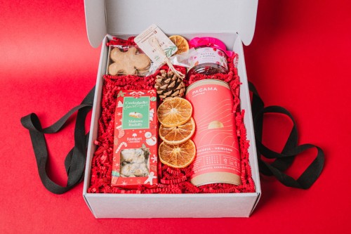 Przejdź do produktu Zestaw prezentowy Czerwony "Ciepłe chwile"