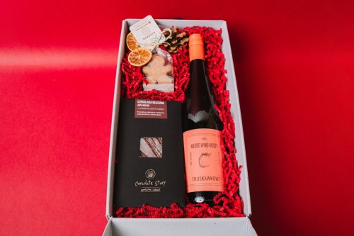 Przejdź do produktu Zestaw prezentowy Czerwony "Zimowy rytuał "