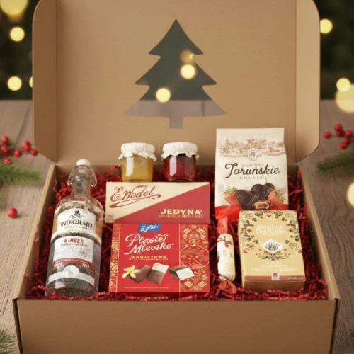 Przejdź do produktu Zestaw świąteczny "Galanteria i słodycz"