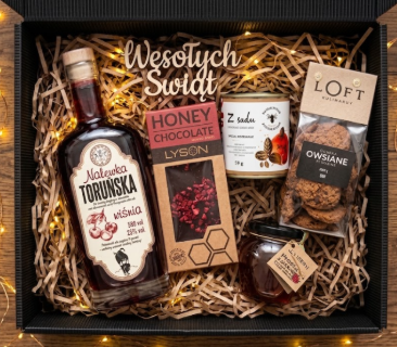 Przejdź do produktu Zestaw świąteczny "Delikatna Wiśnia"