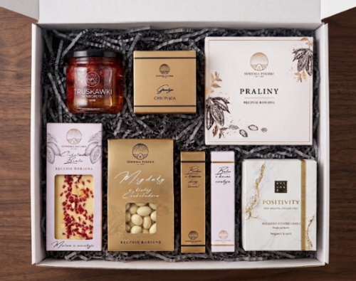 Przejdź do produktu Zestaw prezentowy "Positivity & Praliny"