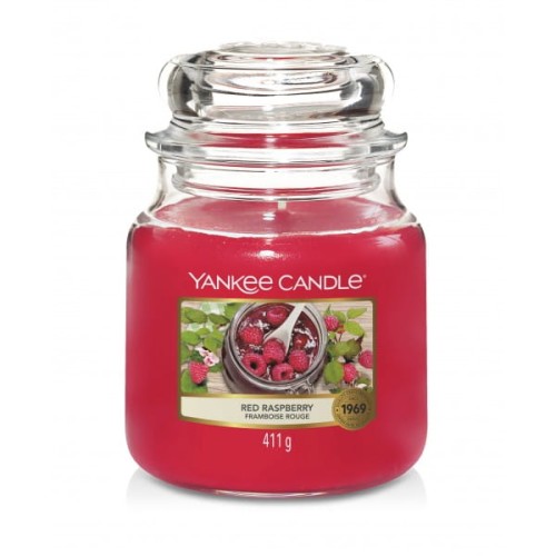 Przejdź do produktu Yankee Candle zapach Red Raspberry świeca zapachowa średnia