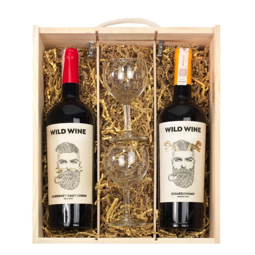 Przejdź do produktu Wino i kieliszki na prezent  - przykład 10