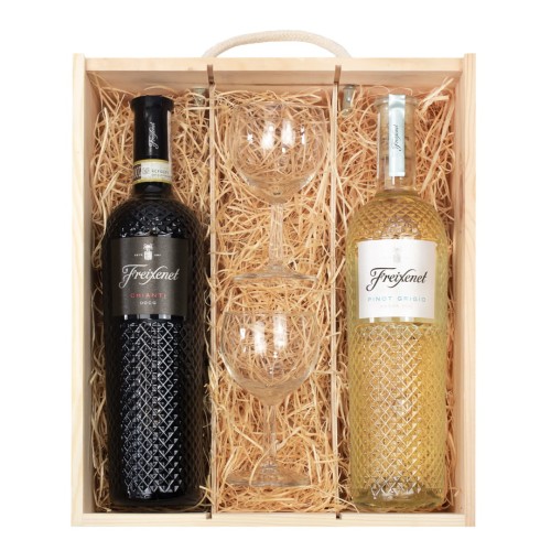 Przejdź do produktu Wino i kieliszki na prezent  - przykład 11